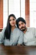 Happy Indian couple