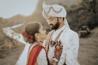 Happy Indian couple
