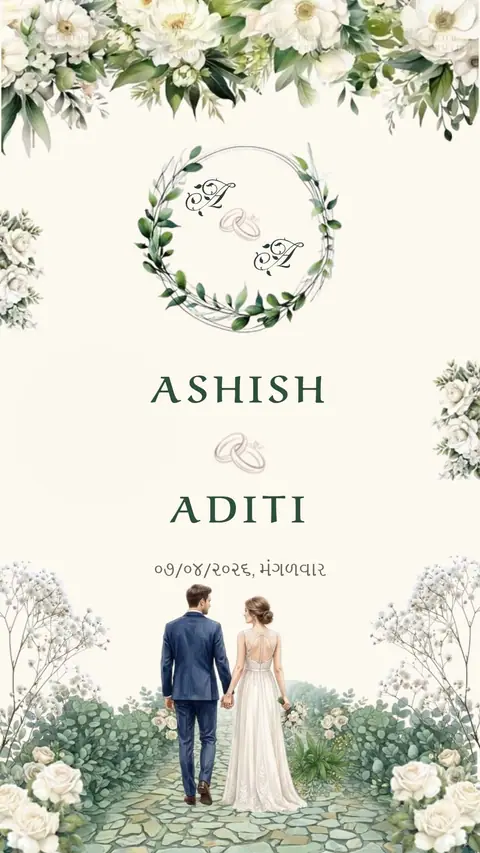 Premium Engagement (Chandla Vidhi) — engagement invitation card